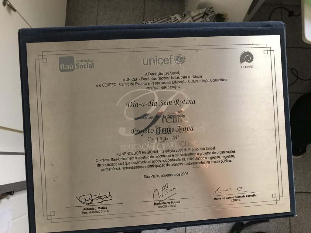 Finalista Itau Unicef